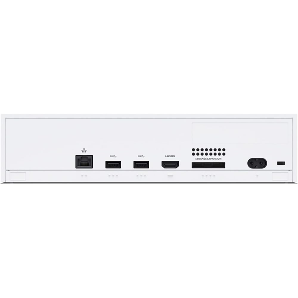 Robot White 512GB All-digital Gaming Console with Dual Wireless Controllers Q729015