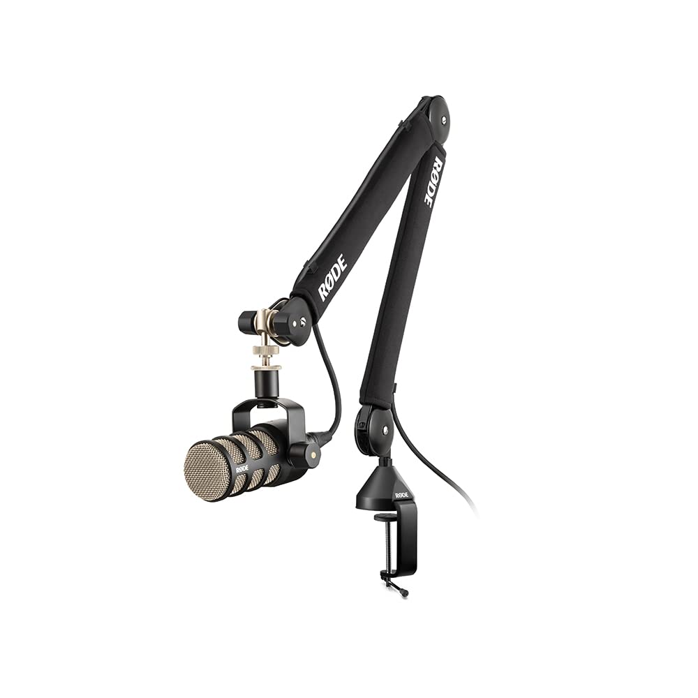 USB Dynamic Microphone & Desk-Mounted Boom Arm M789
