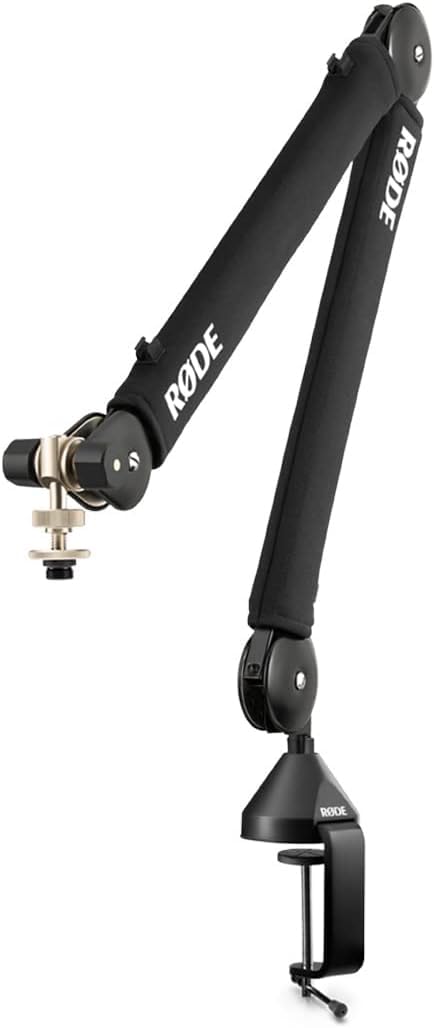 USB Dynamic Microphone & Desk-Mounted Boom Arm M789