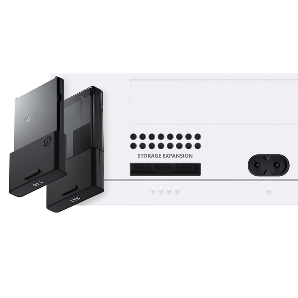 Robot White 512GB All-digital Gaming Console with Dual Wireless Controllers Q729015