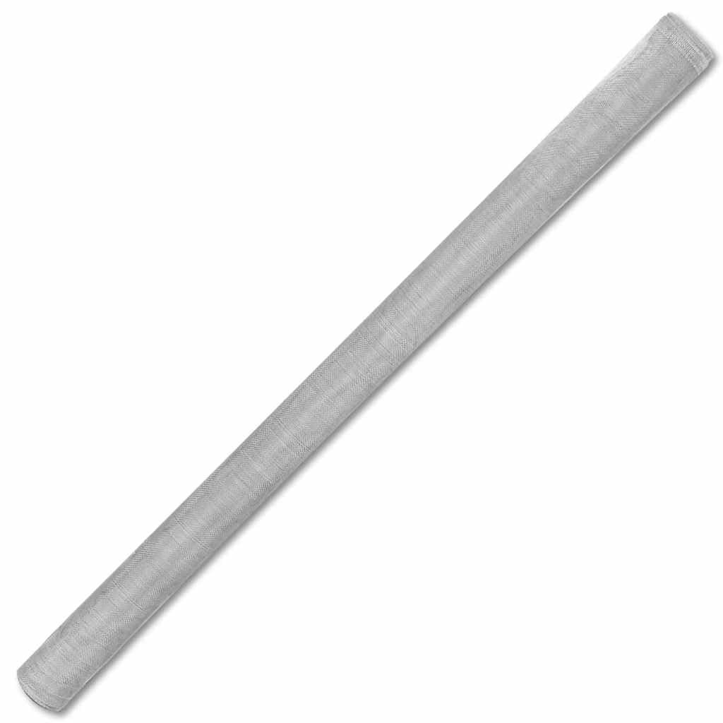 Aluminum Mesh Screen 39.4"x196.9" Silver U1390
