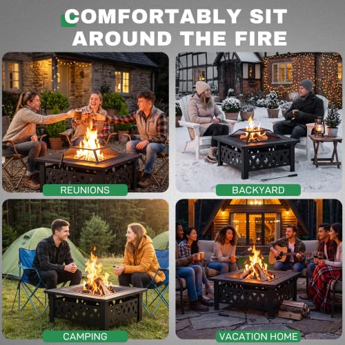 32 Inch Wood Burning Fire Pit R120