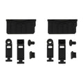 Game Console Card Slot Silicone Plug 2 Sets Black Y480112