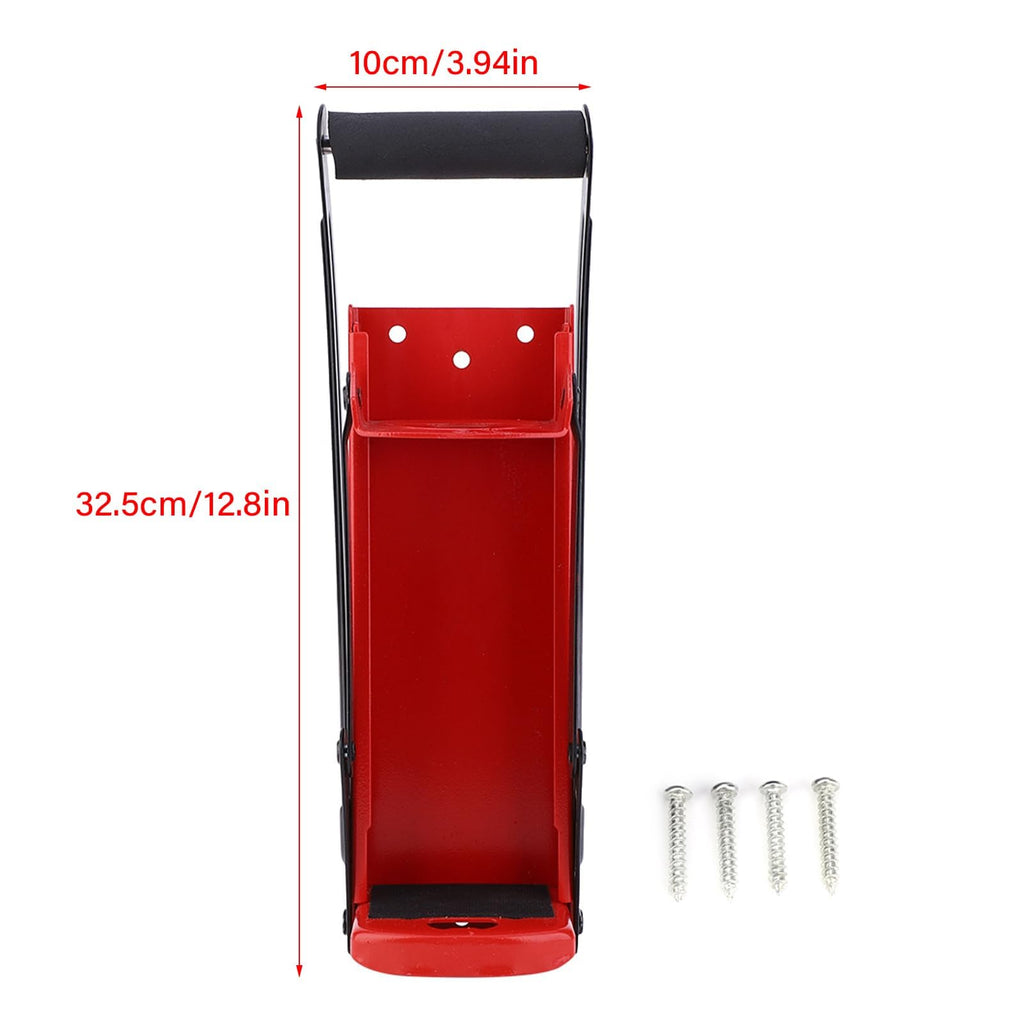 500ML Red Steel Can Crusher with Opener D324