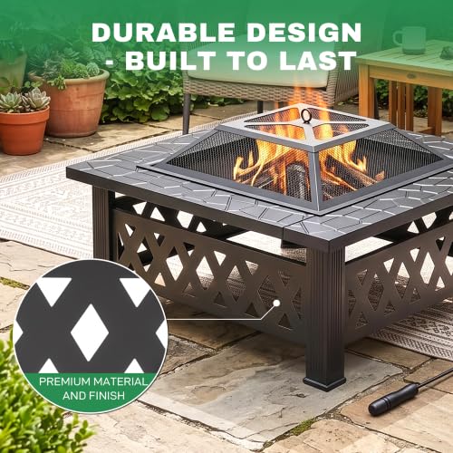 32 Inch Wood Burning Fire Pit R120