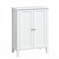 White Free Standing Bathroom Cabinet with Adjustable Shelf R627038