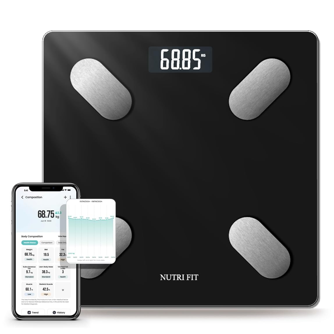 Smart Body Weight Scale K1119