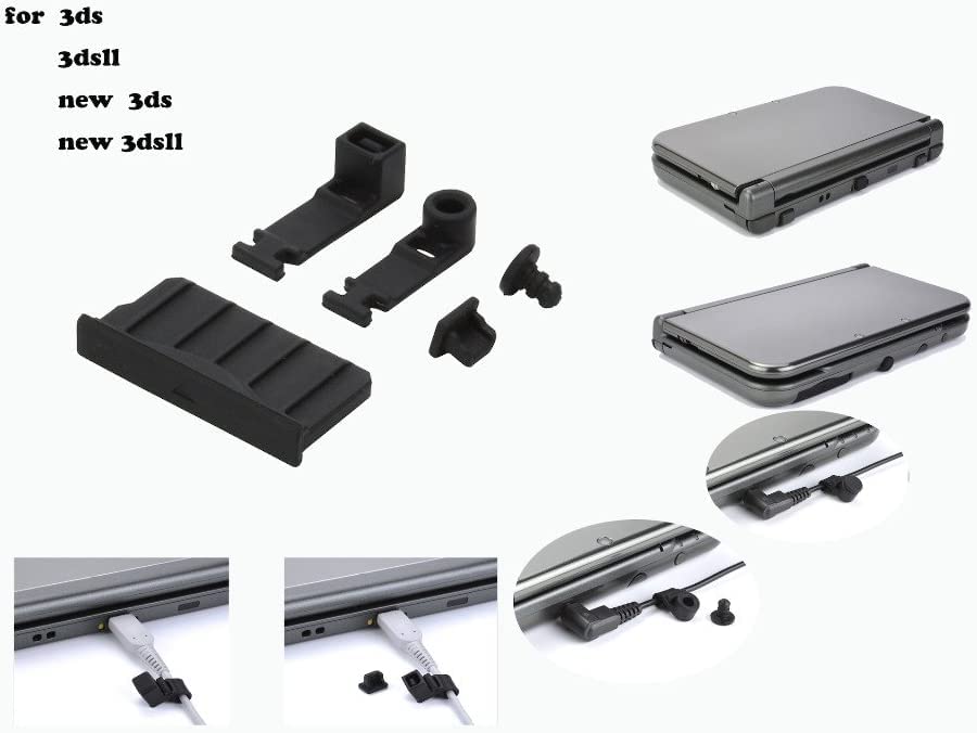 Black Silicone Dust Plug for 3DS H93367