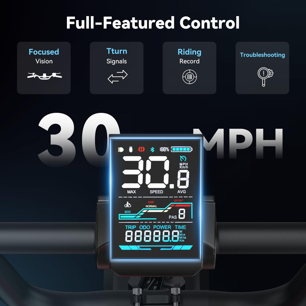 1500W Electric Bike 20'' Fat Tire C597