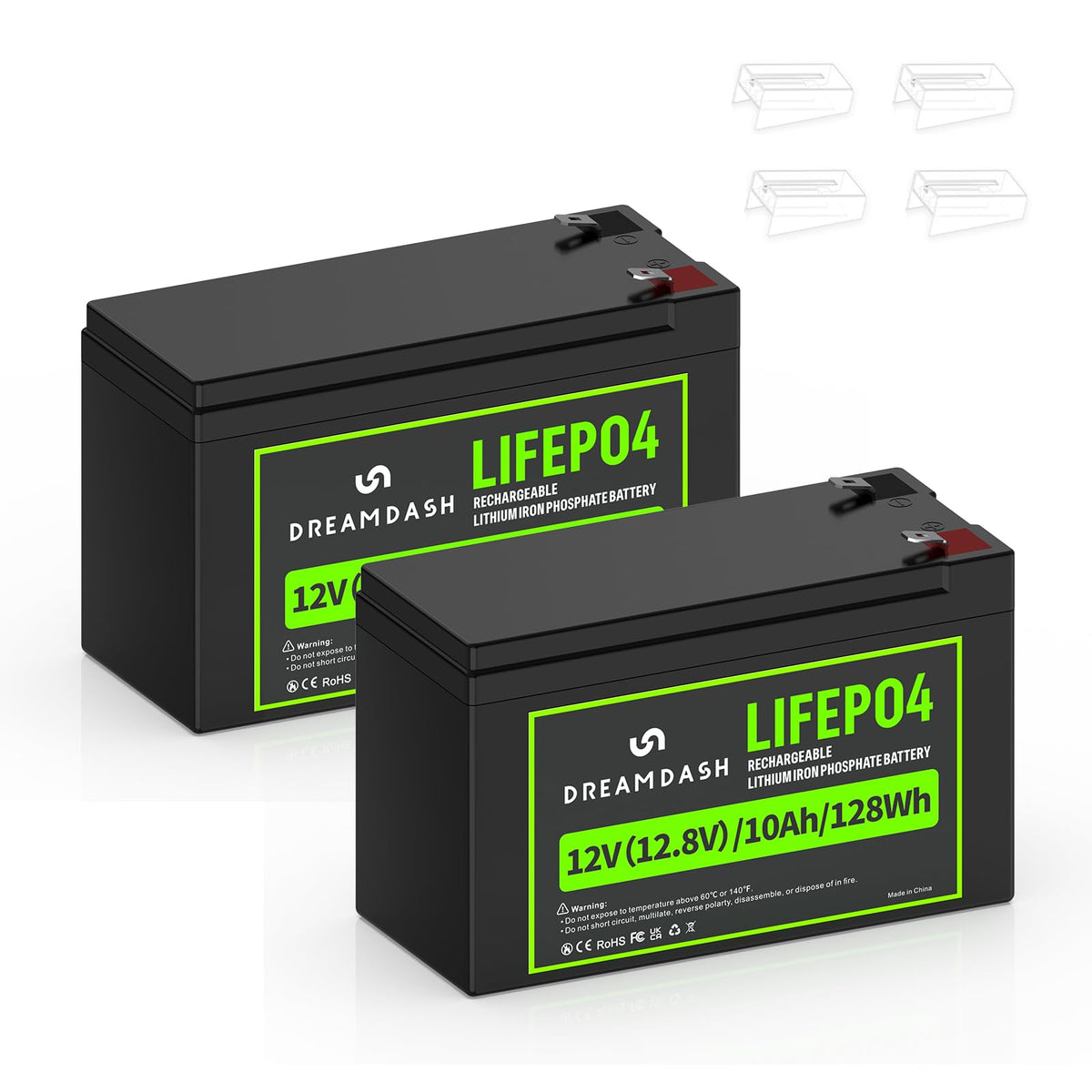 12V 10Ah LiFePO4 Lithium Battery S711596