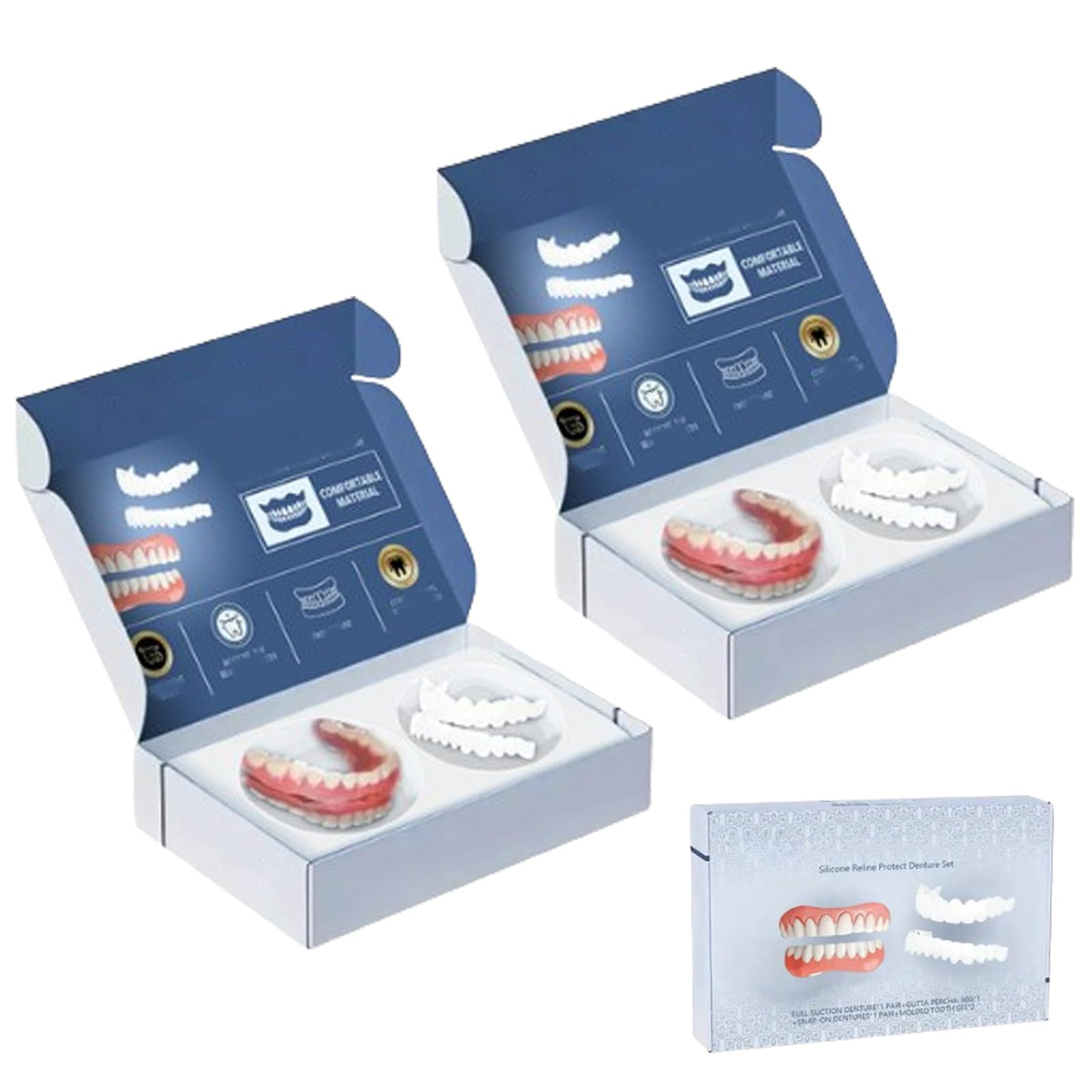 Silicone Denture Set (2pcs) Z83100