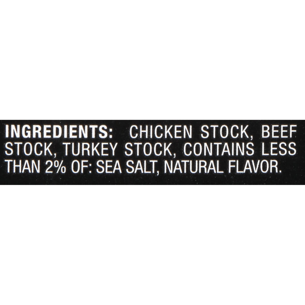 Bone Broth Chicken Beef Turkey 32 Oz Pack of 12 J30343