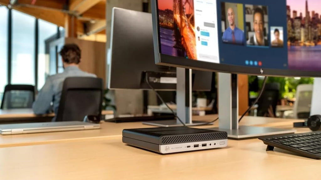 Mini PC Desktop Computer, Intel Core i5-9500T, 8GB DDR4 RAM, 256GB SSD, Keyboard & Mouse, WiFi, Windows 11 Pro D772