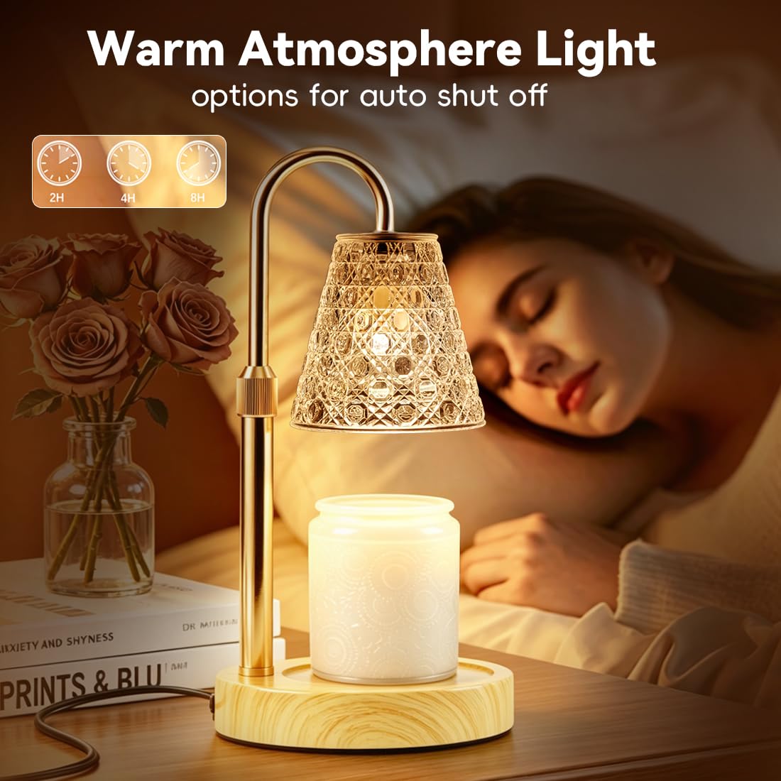 Electric Candle Warmer Lamp with Timer H2337
