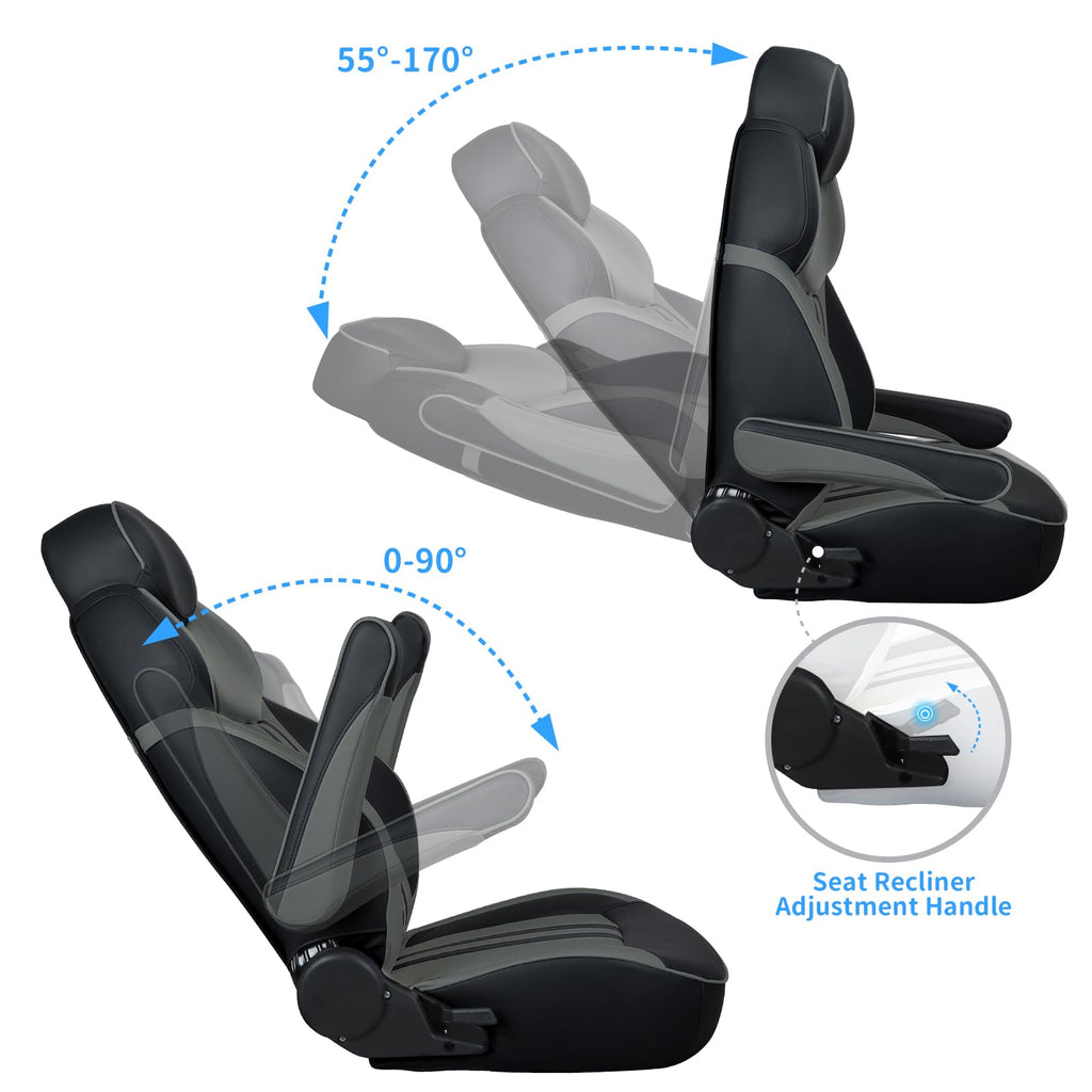 Luxury Pontoon Captains Chair Boat Seat Z9454