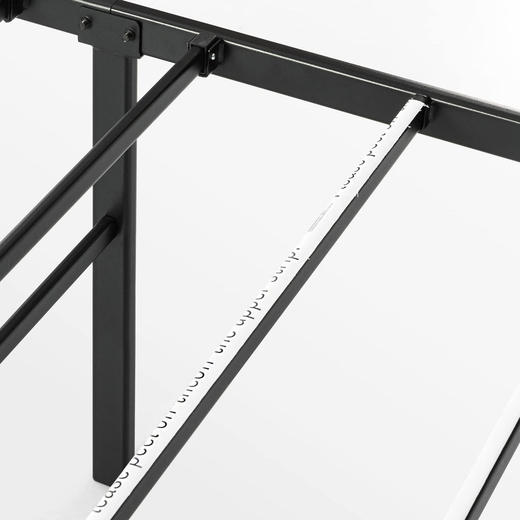 18 Inch Black Metal Platform Bed Frame G573