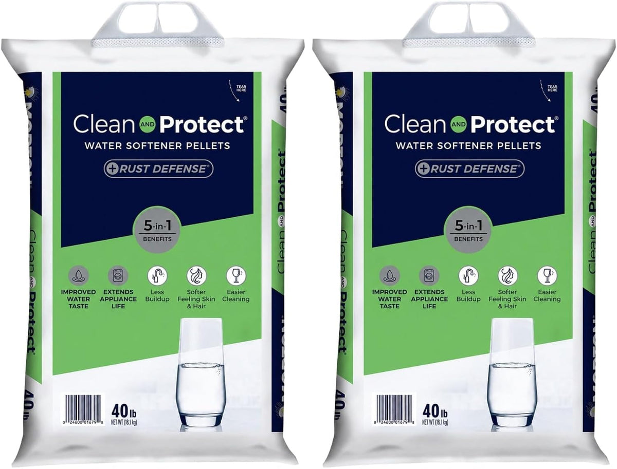 40 lb Water Softener Salt Crystals (Pack of 2) O223430