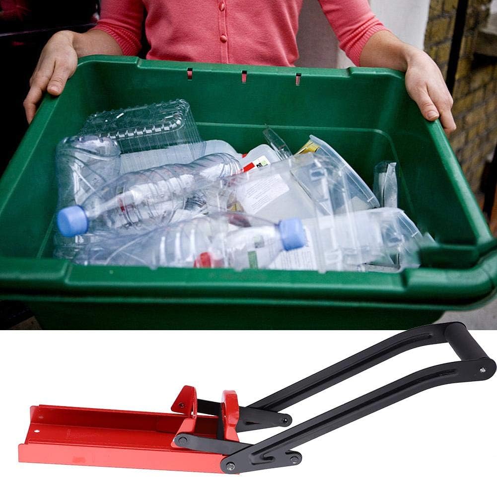 500ML Red Steel Can Crusher with Opener D324