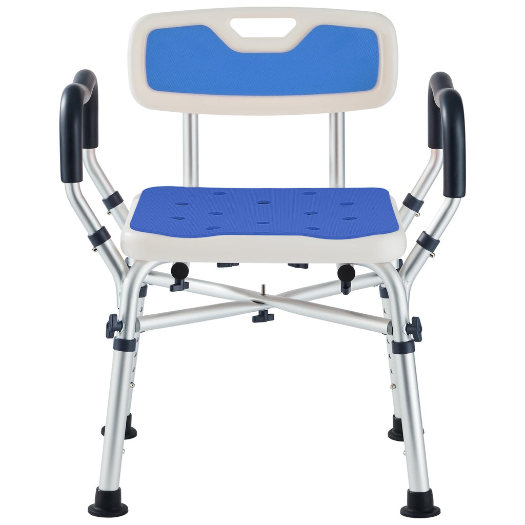 Blue Adjustable Shower Chair C7950