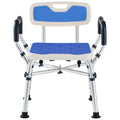 Blue Adjustable Shower Chair C7950