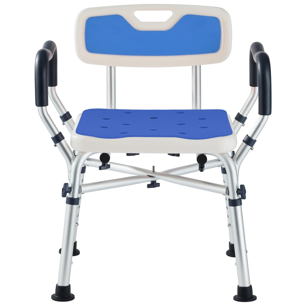 Blue Adjustable Shower Chair C7950