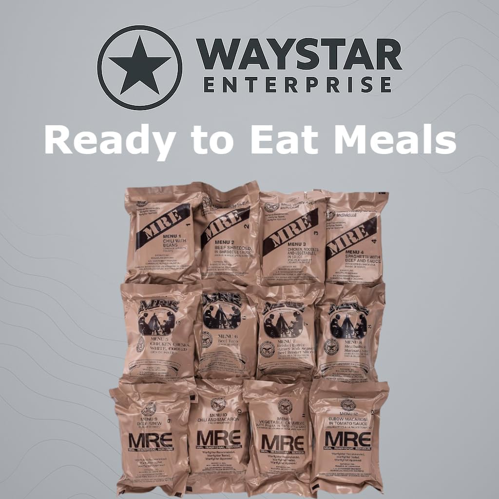 12 Pack Meals Ready to Eat with Flameless Heaters H354