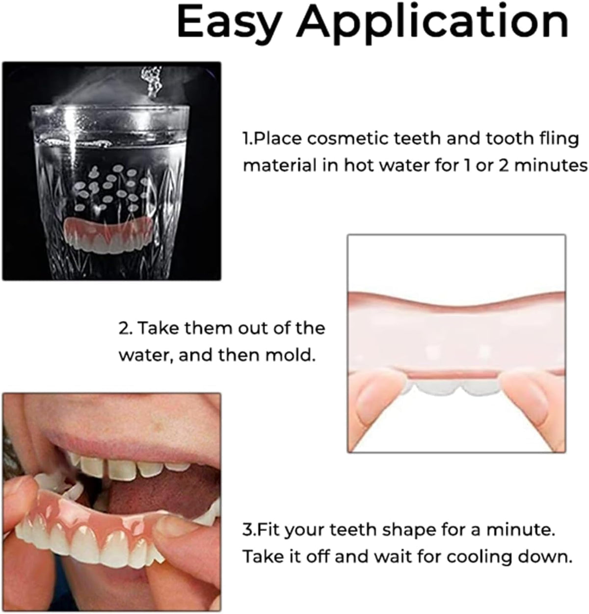 Silicone Denture Set (2pcs) Z83100