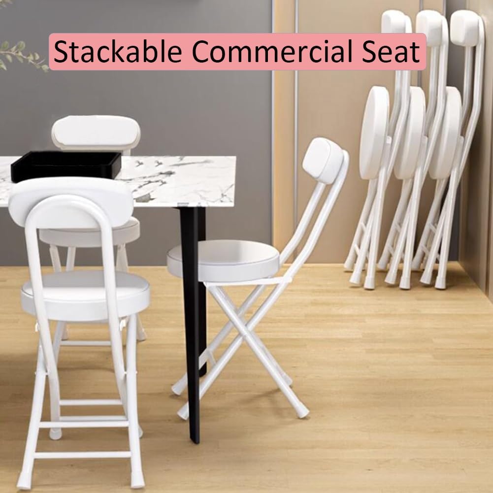 Black 18 Inch Folding Stool A8286