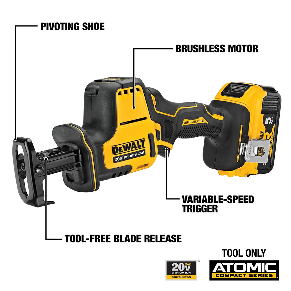 Cordless One-Handed Reciprocating Saw Kit R84294