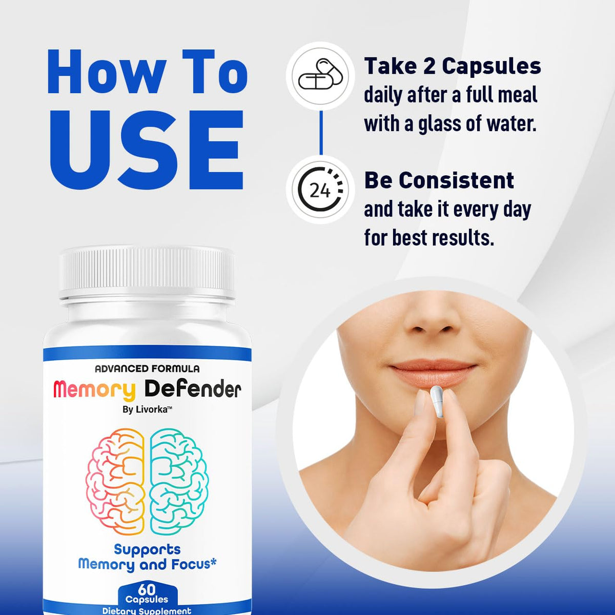 Memory Defender Capsules 300 Capsules U483