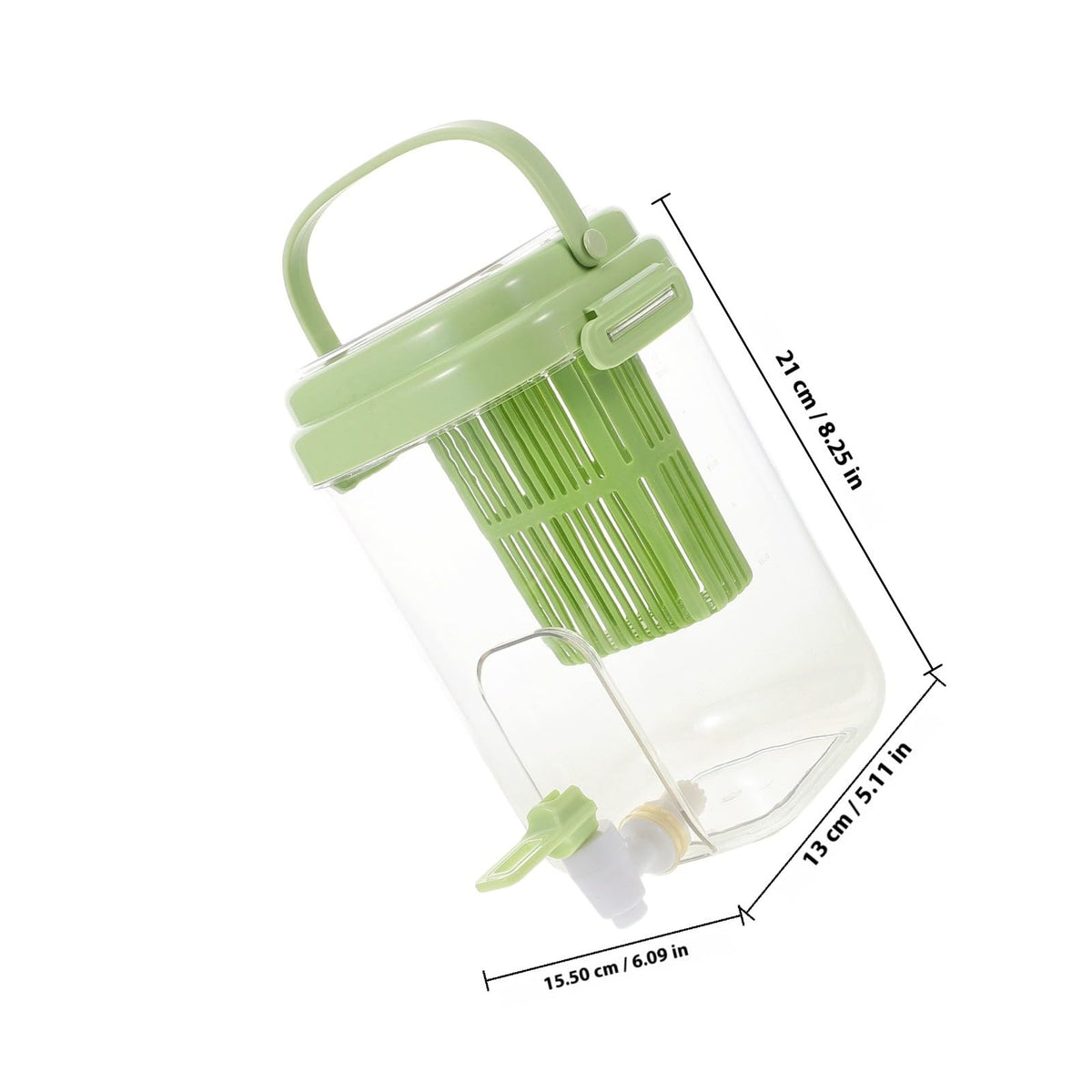 2L Plastic Water Dispenser Jug with Faucet E2064