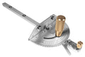 Steel and Brass Miter Gauge with 27 Angle Stops O23645