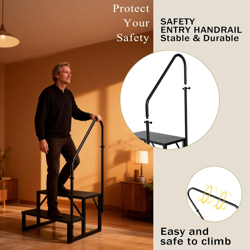 2 Step Ladder with Handrail E2346