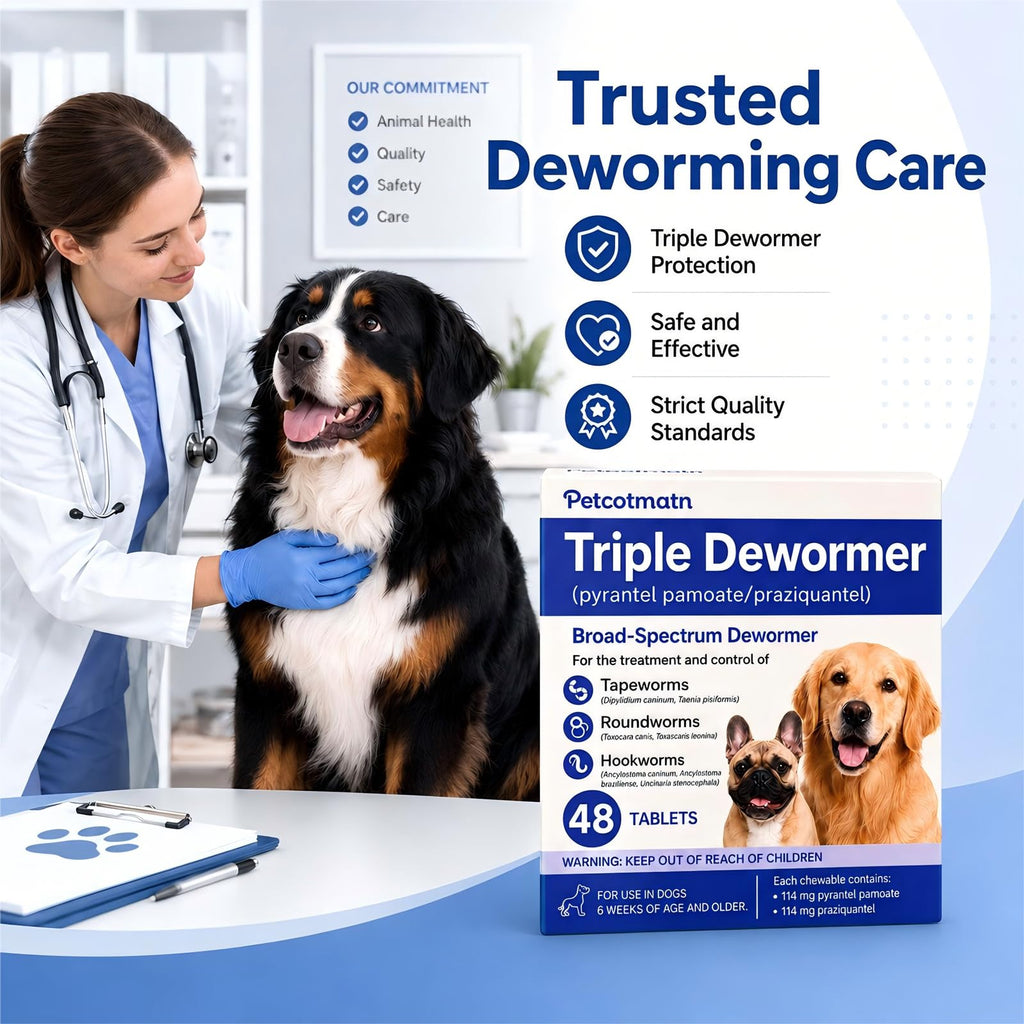 Dog Dewormer Tablets 48 Count B861813