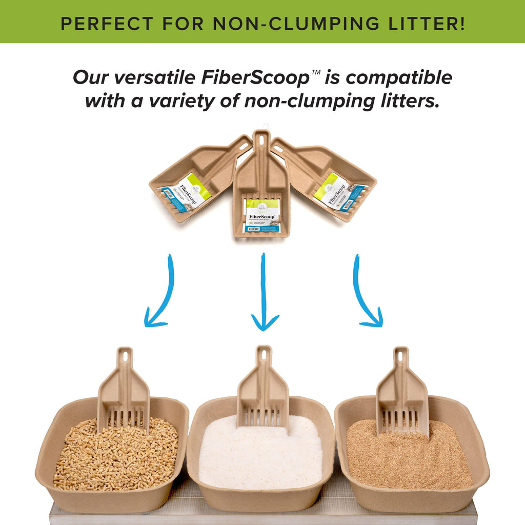 Large Disposable Cat Litter Box + Disposable Litter Scooper J947321