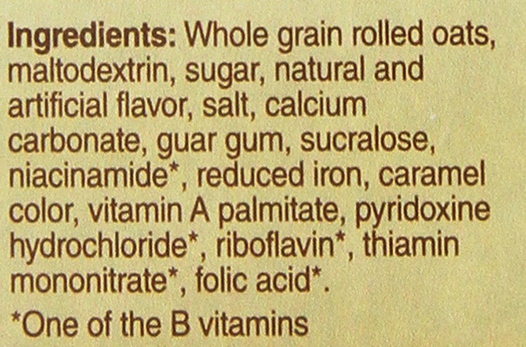 Instant Oatmeal Maple Brown Sugar 12.6-ounce Pack of 5 F95792