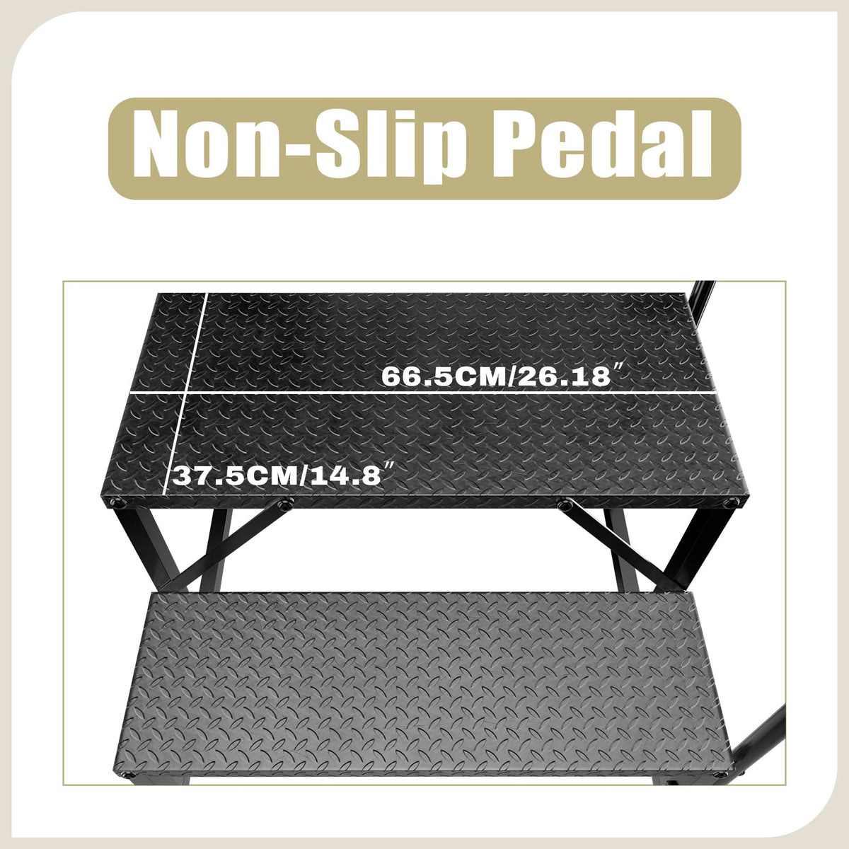 2 Step Ladder with Handrail E2346