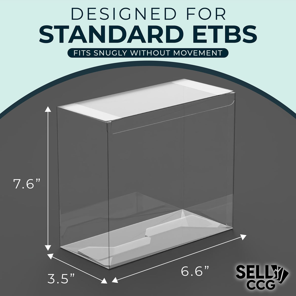 5 Pack Plastic Display Storage Case J783455