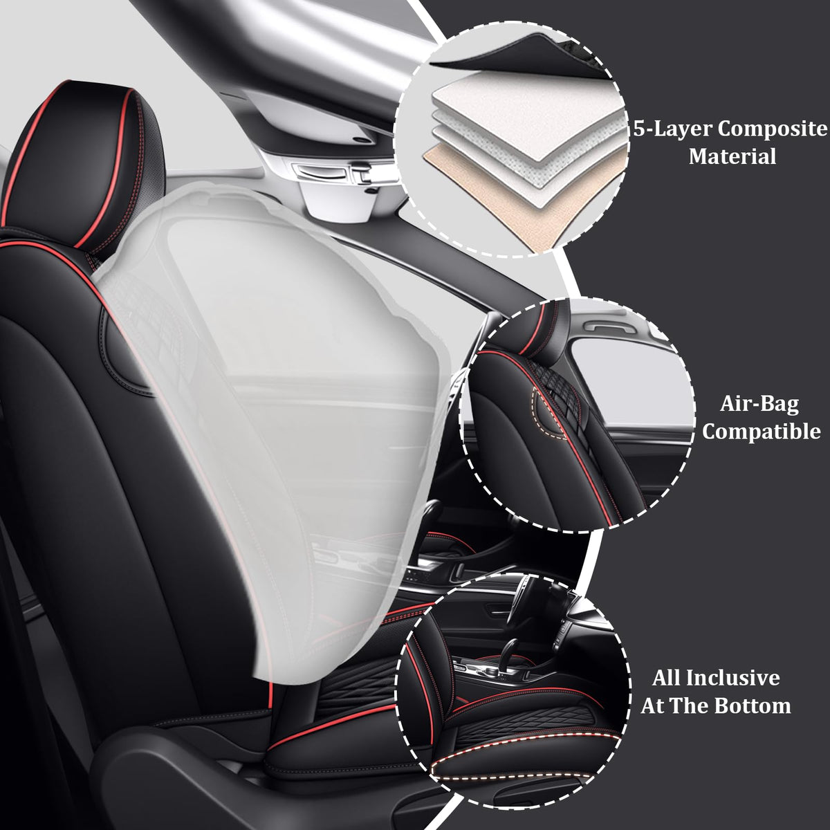 Car Seat Covers Full Set R324