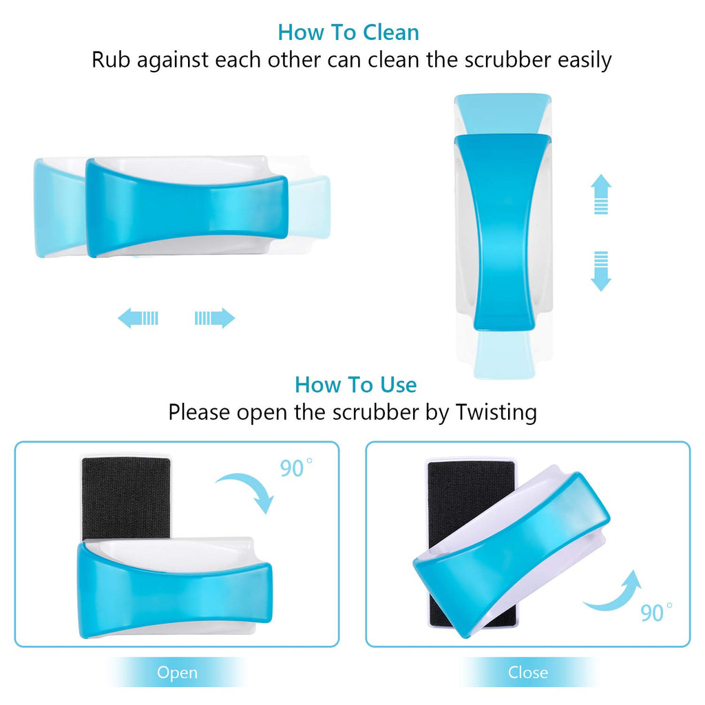 Magnetic Aquarium Glass Cleaner Scrubber X9699