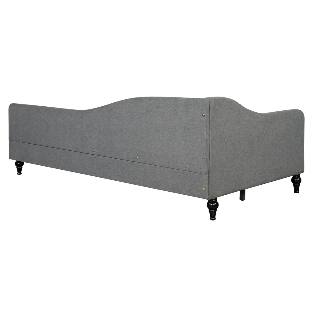 Twin Size Linen Upholstered Daybed D8582