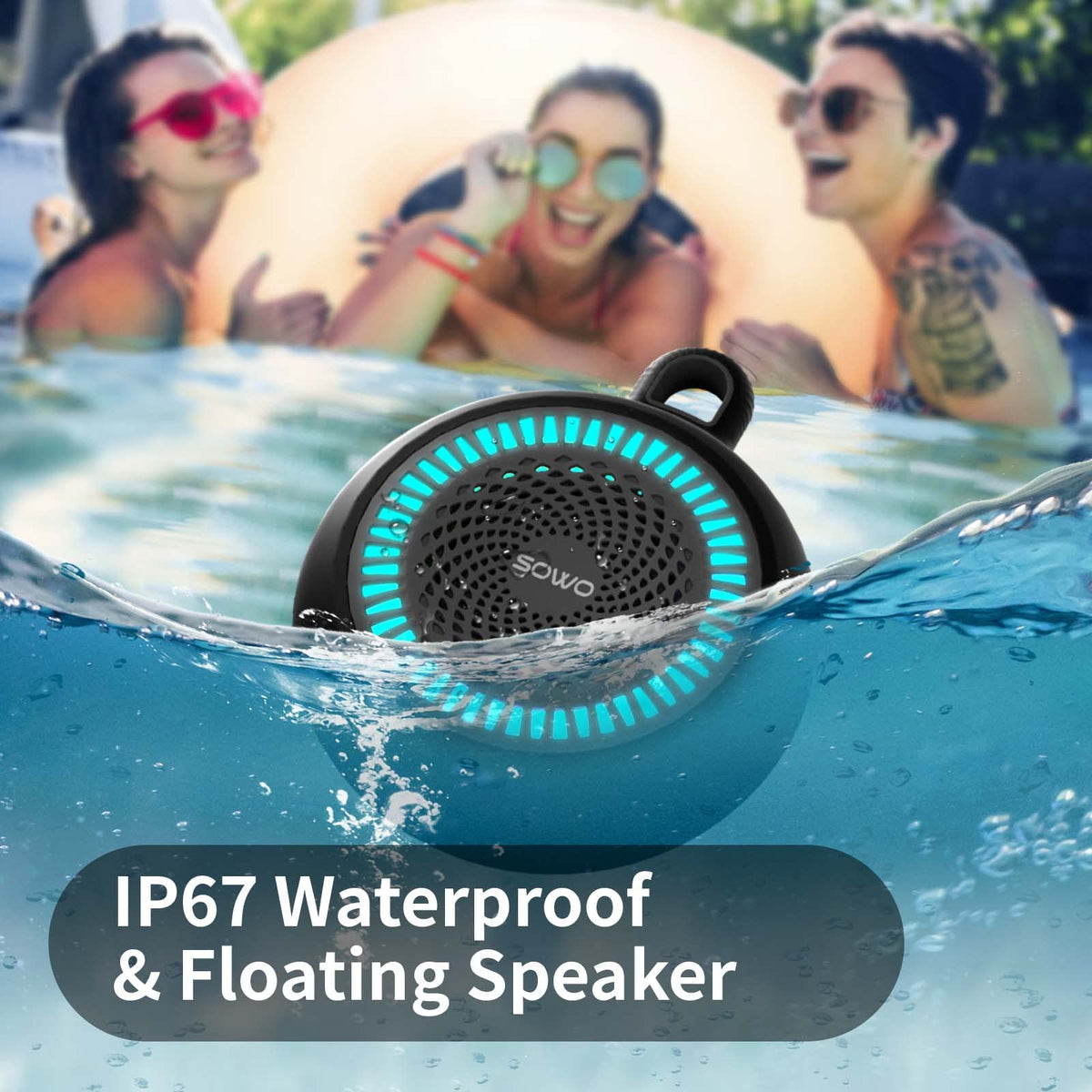 Bluetooth Waterproof Portable Speaker R136542