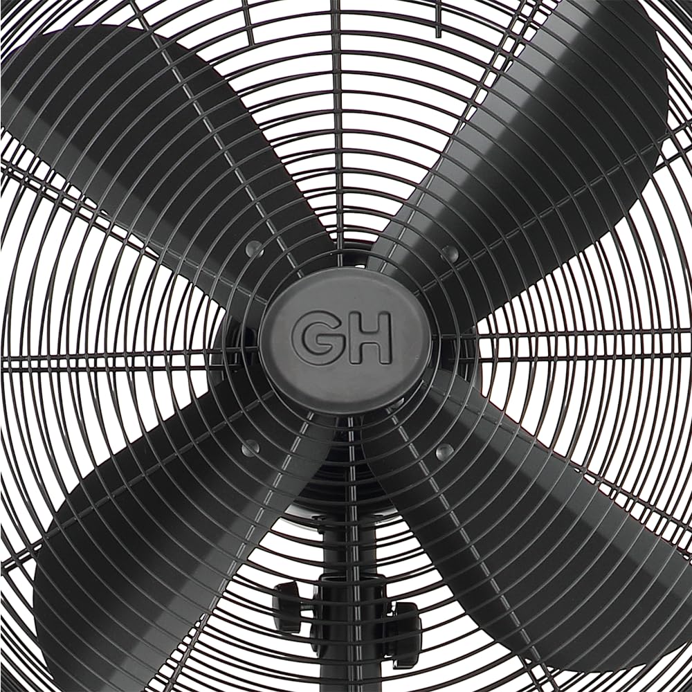 Matte Black 16" Pedestal Fan, 3 Speeds J97672