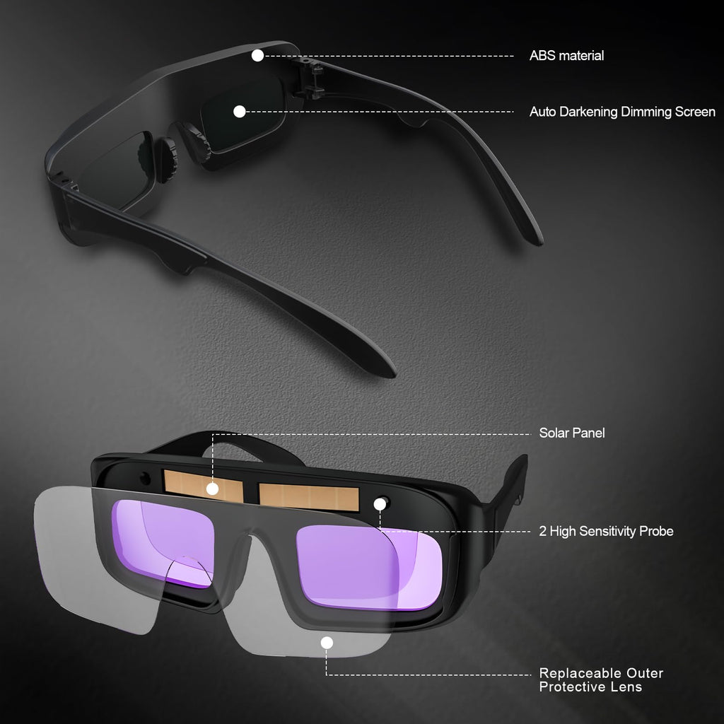 Auto Darkening Welding Goggles A917
