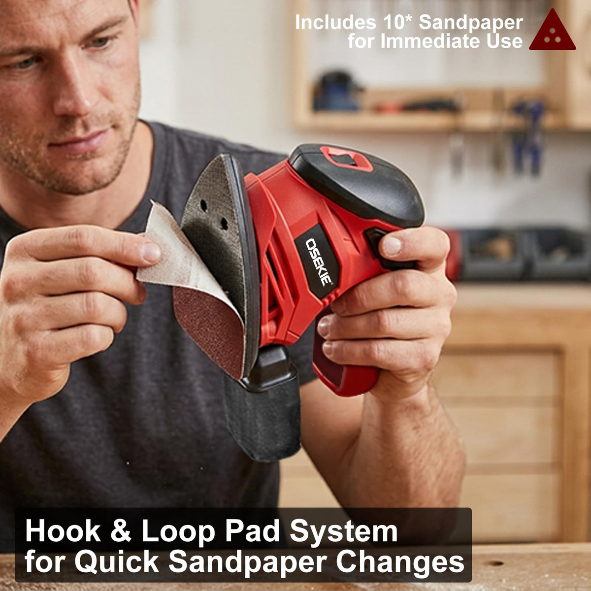 Cordless Detail Sander 12000 OPM C9559