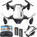 Mini Drone with 720P Camera, Foldable RC Quadcopter, White N873161