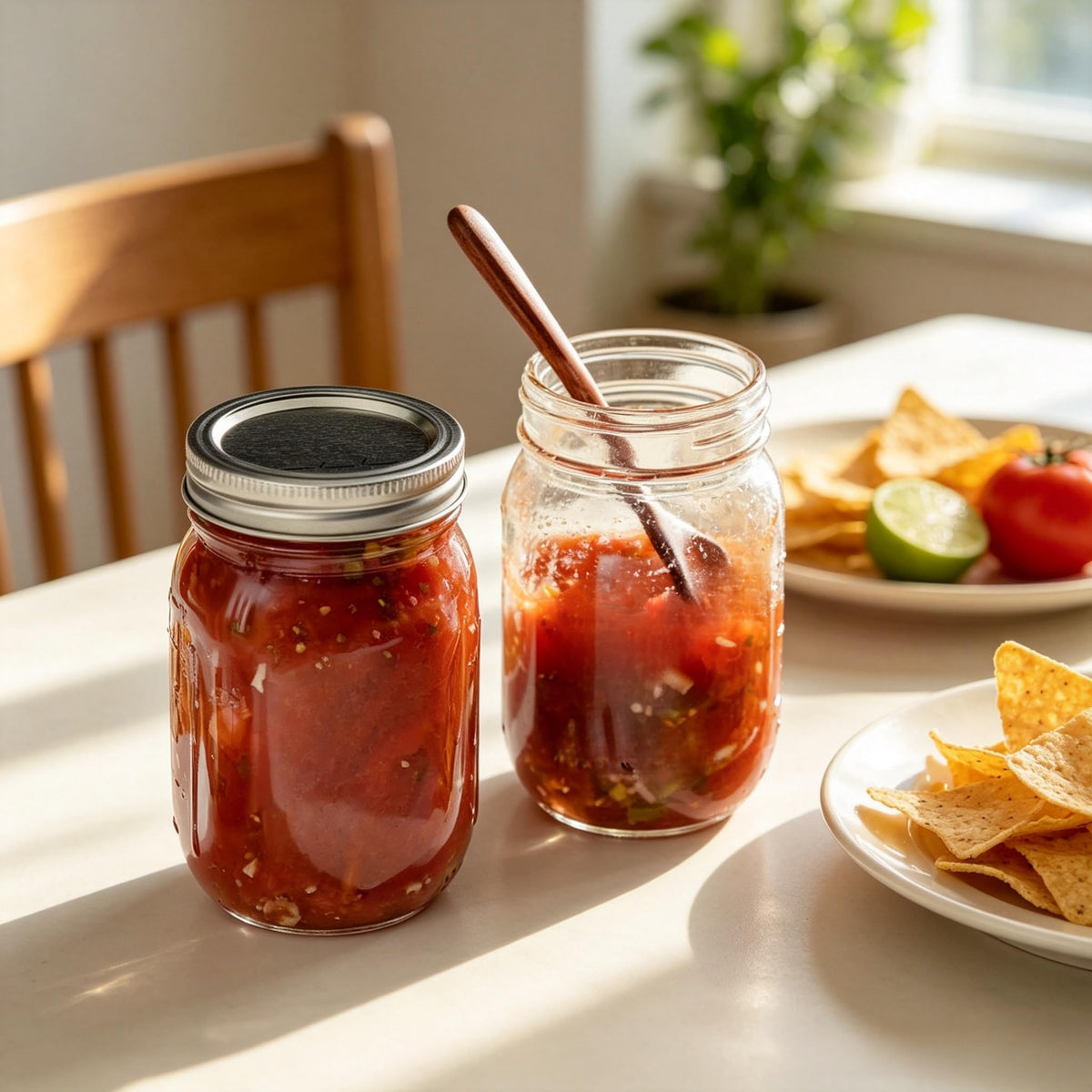 16 oz Wide Mouth Mason Jars 12 Pack D341