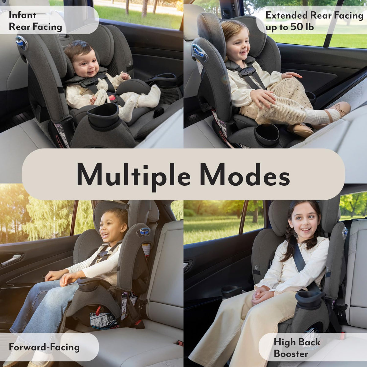 3-in-1 Convertible Car Seat C403