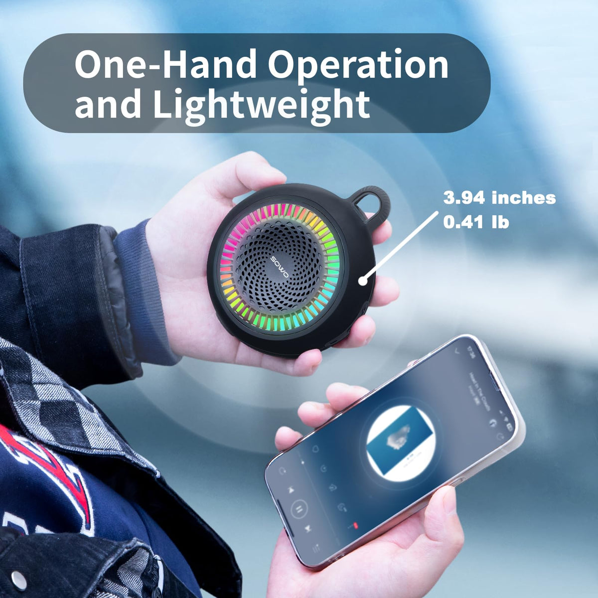 Bluetooth Waterproof Portable Speaker R136542