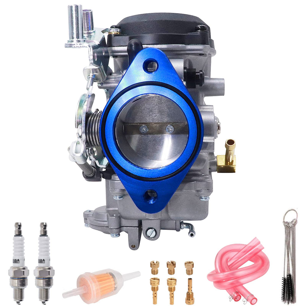CV40 Carburetor & Intake Manifold Blue R19485